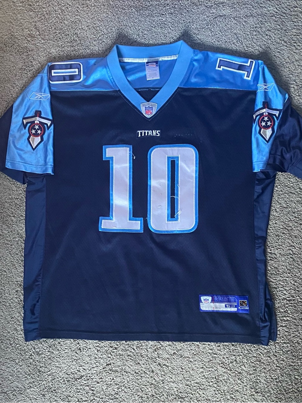 Reebok Tennessee Titans Vince Young Jersey
